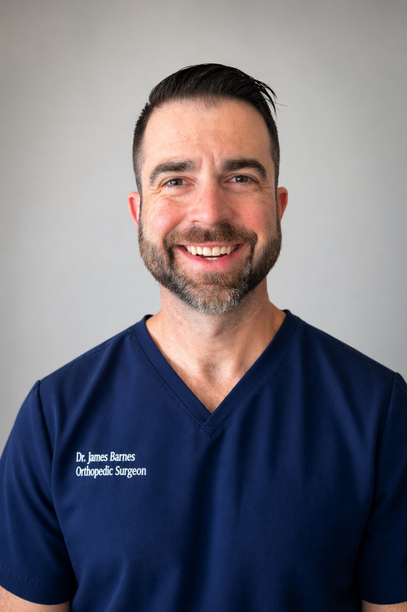 Portrait of Dr. James Barnes