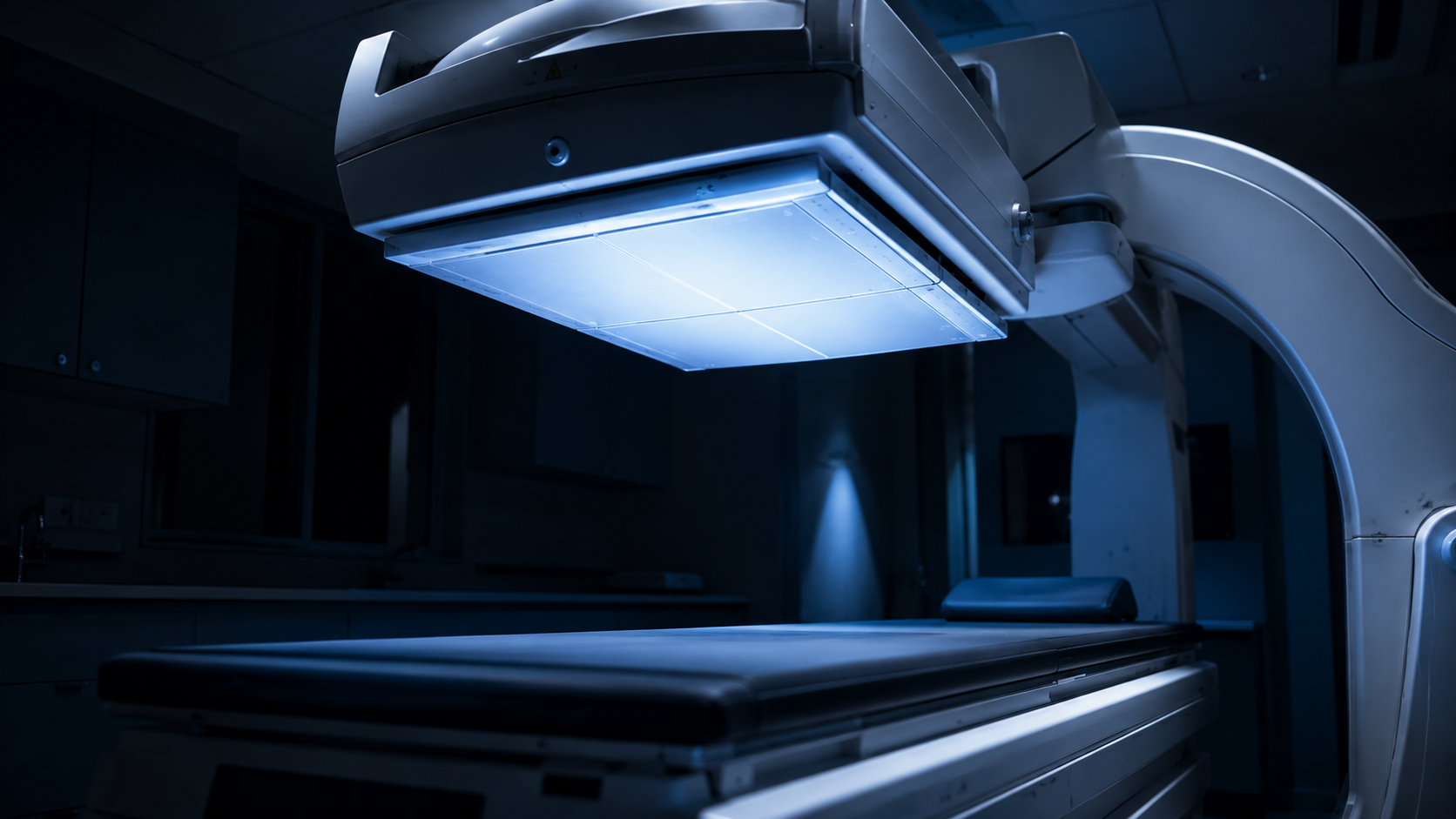 Nuclear medicine gamma camera for bone scanning