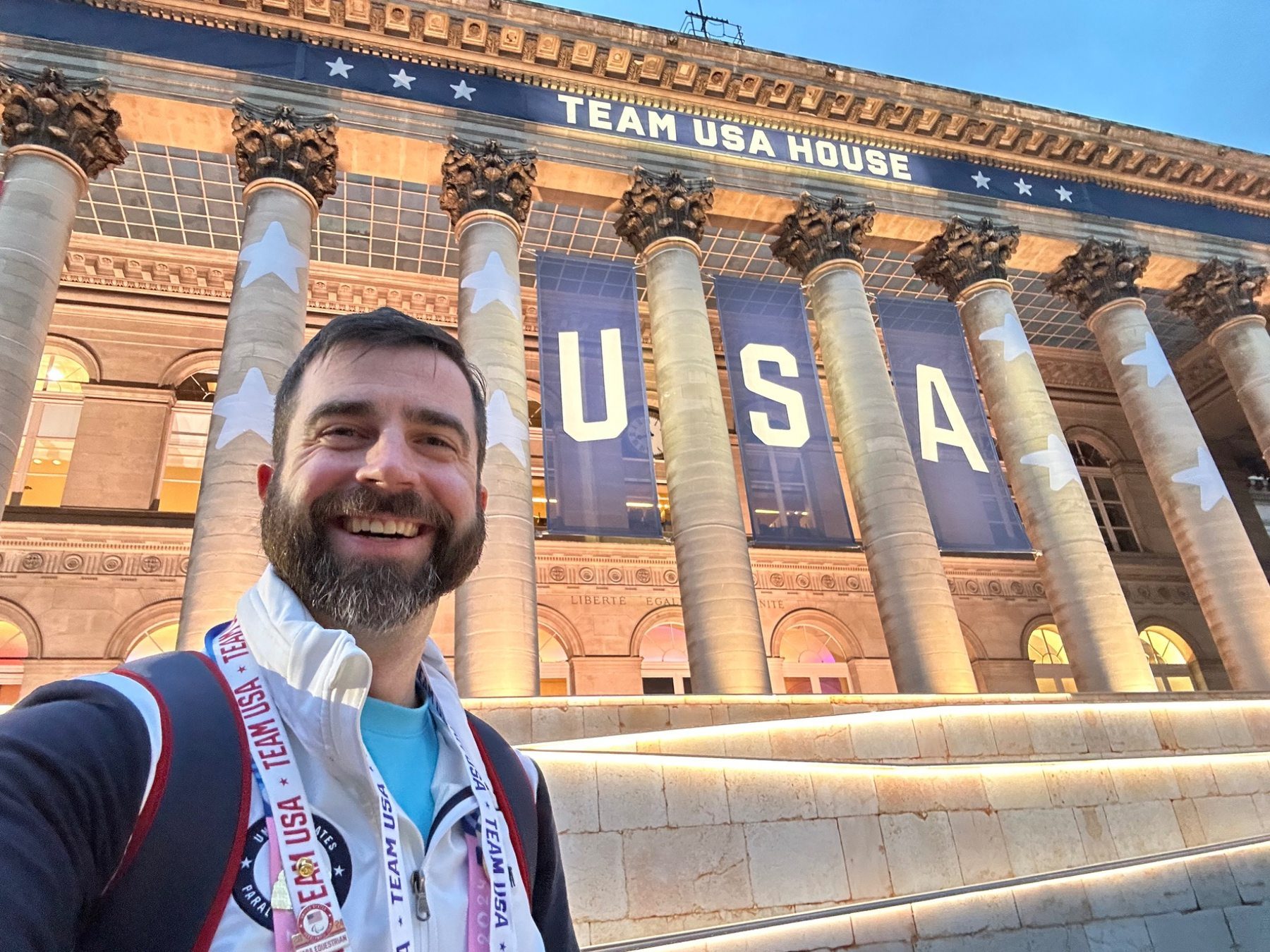 Dr. Barnes in a Team USA sports medicine setting